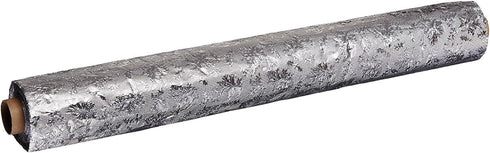 Oasis Supply Embossed Florist Foil | 20IN x 30FT, Silver 1 Roll
