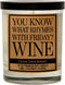 Gifts for Best Friend | You Know What Rhymes with Friday? Wine | Scented Candle Gift Idea for Birthday, Christmas