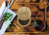 Bamboo Salt Cellar with Spoon, Salt Container with Lid, Magnetic Swivel Lid Salt Shaker