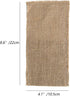 Alnicov Natural Burlap Lace Utensil Cutlery Holders Pouch, Jute Napkin Holders for Vintage Wedding Party Tableware