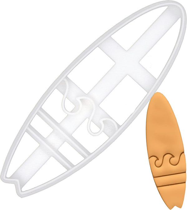 Surfboard Cookie Cutter - 1 Piece - Bakerlogy