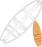 Surfboard Cookie Cutter - 1 Piece - Bakerlogy