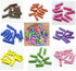 Wooden Clothes Pins, 100pcs 1.3 Inch (3.5cm) Mixed Colored Small Clips with 33 Feet Jute Twine