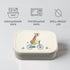 3 ASOMIC Silicone Bento Lunch Box for Toddlers & Kids, Leakproof & BPA-Free, Compartments, Microwave & Dishwasher Safe