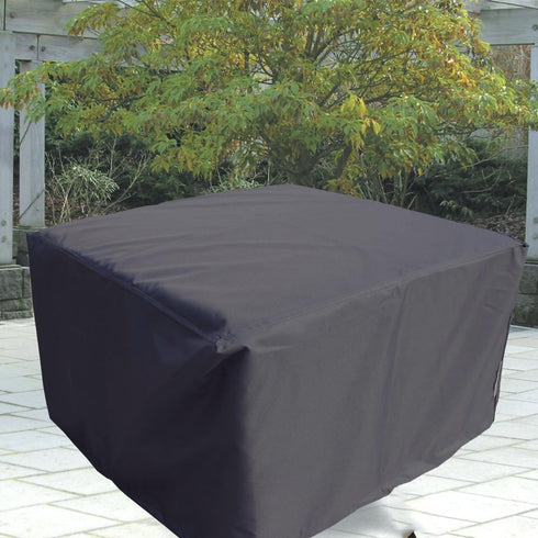 FLR 48x48x29in Patio Table Cover Square Black Waterproof Outdoor Dinner Protector Dust-Proof Table Desk Cover Furniture