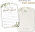 Lillian Rose Set of 24 Bridal Shower Invites with Envelopes, Instruction Recipe Cards, One Size, Multi