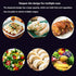 Rectangular Roasting Pan with Rack, Stainless Steel Baking Pan, Easy for Cooking, 26.5 * 20.5 * 5CM
