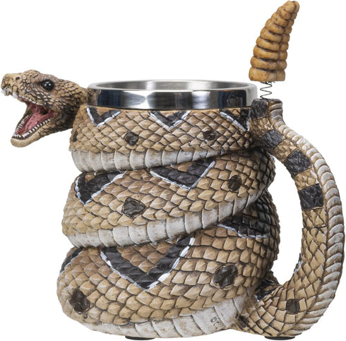 SUMMIT 16 oz COLLECTION Rattlesnake Coffee Mug Cup fl Diamondback Rattler Beer Tankard