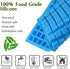 JOERSH Square Silicone Candy Molds, 252 Cavity for Hard Candy, Gummy, Chocolate, Caramels, Ice Cubes