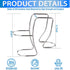 Washing Machine Drain Hose Holder, Adjustable Drain Hose Holder Hook, Laundry Tub Hose Guide Clip, Universal Sink Hose Clamp Fits All Drain Hose, Universal Utility Sink Hose Clamp by COMATIP