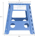 21048 15-Inch Folding Step Stool - Wide Plastic Step Stool for Adults, Garden, Foldable High Stool
