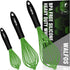Walfos Silicone Whisk, Rubber Whisks for Cooking, Baking (11, 9, 8.5 inch) - Heat Resistant Kitchen Whisks for