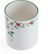 Pfaltzgraff Winterberry Kitchen Utensil Crock Holder, 6 Inch, Multicolored Design for Kitchen Counter
