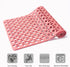 Nonslip Bathtub Mat - Extra Soft TPE Bath Mat for Kids, 30L x 17W Inch (Pink)