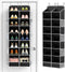 Yecaye 8 Tier Over the Door Shoe Organizer of Deep 16 Compartments,