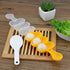 Rice Ball Mold and Shaker - DIY Lunch Maker Mould Food Decor for Kids with Mini Rice Scoop (Yellow)