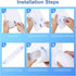 Portable Air Conditioner Window Vent Kit, Adjustable AC Window Seal Kit, Sliding Door AC Vent Kit, 5.9 Inch Diameter