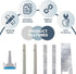 DA82-01415A Replacement Water Leak Service Repair Kit for Samsung Refrigerator, Compatible with Drain Tube Kit