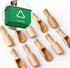 Arroyner 20 PCS Mini Wooden Spoons for Bath Salts, Spices, Sugar Scrubs, Cooking