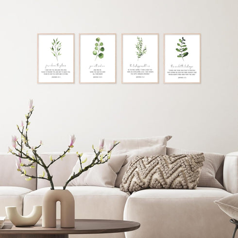 Insire Christian Wall Decor, Jeremiah 29 11 Art Poster, Unframed, 8x10