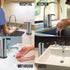 Touchless Hand Sanitizer Dispenser, Automatic Refillable Battery Operated Dispenser for Liquid Soap for Home and Office