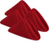 Utopia Home 24 Pack Red Cloth Napkins 17x17 Inches, 100% Polyester, Washable and Reusable for Parties, Weddings, Dinners
