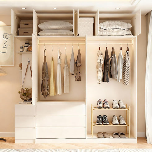2 Small Shoe Rack, Multipurpose Tier Shoe Organizers RackSmall Bamboo Shelfs for Shoes, Plants, Books, Living Room