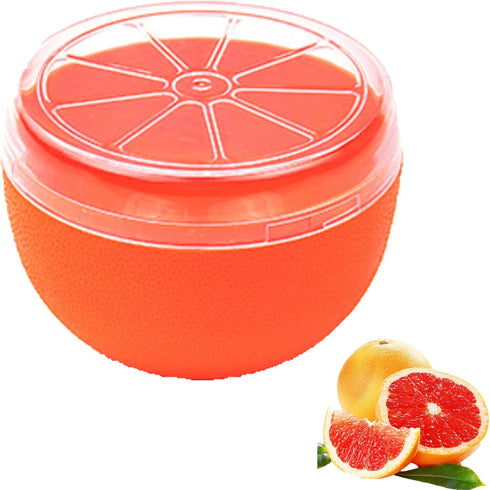 Orange Storage Containers, Reusable Grapefruit Keeper for Refrigerator, Individual Orange Saver