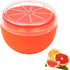 Orange Storage Containers, Reusable Grapefruit Keeper for Refrigerator, Individual Orange Saver