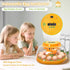 12 Incubators for Hatching Eggs, Egg Incubator with Automatic Egg Turning and Humidity Control, Egg Candler, Auto Water