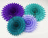 Mermaid Birthday Party Decorations Teal Purple / Wonderland Frozen Party Supplies / Under The Sea Decorations