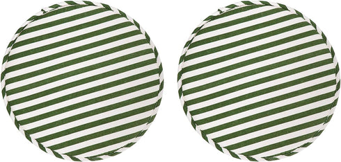 Round Stool Chair Cushions for Kitchen Dining Seat Pads with Ties 2