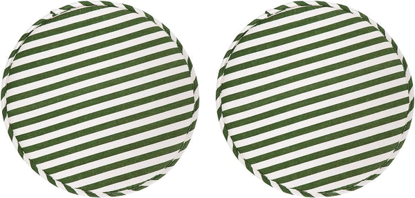 Round Stool Chair Cushions for Kitchen Dining Seat Pads with Ties 2