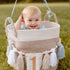 1st Baby First Birthday Party Decorations First Highchair Banner For Baby Boys Blue High Chair Banner Crown Cake Topper