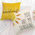 4Pack Summer Decor Pillow Covers, Yellow Floral Sunflower Cushion Cover, You Are My Sunshine Farmhouse Pillowcases