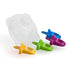 Nuby Popsicles Molds, 1 Pack, 4 Handle, Garden Fresh Fruitsicle Frozen Pop Tray