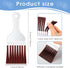 Boao 3 Pieces Air Conditioner Fin Cleaning Brush - Stainless Steel Cleaner & Refrigerator Coil Whisk