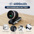 Portable Handheld Turbo Fan, PlayHot 5 Gear Wind Hand Fan, 4000mAh Battery Personal Fans, 20 Hours Pocket Fan for