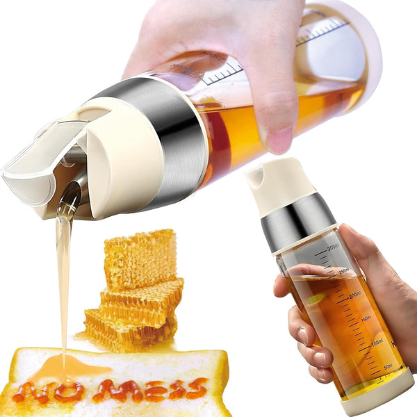 Matifaner Honey Dispenser No Drip, Maple Syrup Bottle, Olive Oil Dispenser, Honey Jar