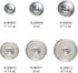 Excellante 2-Quart Stainless Steel Bain Marie Cover
