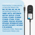 Power Supply for Trash Can, 6V AC Power Adapter for iTouchless 13 Gallon Trash Can, 6.4Ft Long Cord