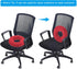 PATIKIL Portable Inflatable Seat Cushion, Donut Chair Pillow with Pump for Home, Office, and Car Use