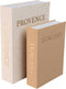 Flaxen Decorative Books for Home Decor Faux Book Storage Box Set with Magnetic