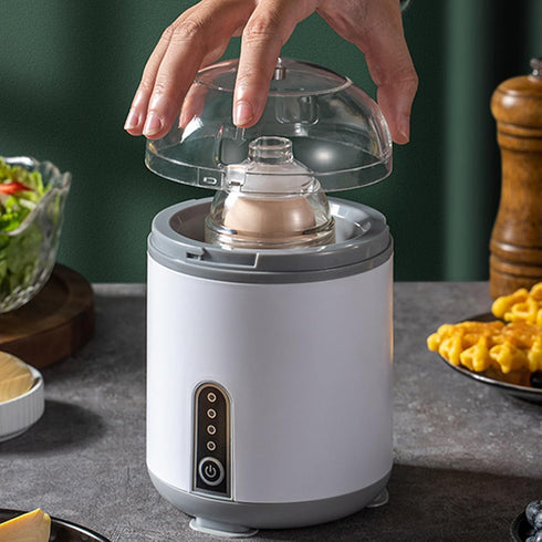 Electric Egg Spinner, Portable Scrambler for Boiled Eggs, Multifunctional Kitchen Mixer for Yolk & White