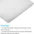 PATIKIL 47.2" x 39.4" Air Conditioner Air Filter Material, Plastic Dustproof Filtering Mesh Screen Replacement for Air