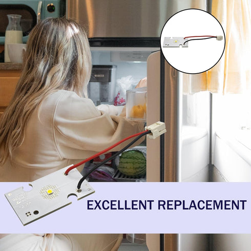 W10695459 for Whirlpool Refrigerator LED Light Board Module Replacement Parts for Fridge Freezer W10843353 W11205083
