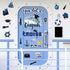 Lounsweer 24 Pcs Graduation Cruise Door Decorations, 2024 Congrats Grad Hat Magnet for Cabin Door, Refrigerator