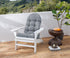 Enipate Weather Resistant Cushions for Adirondack Chair High Back Rocking Chair Cushion Indoor Outdoor Patio Tufted
