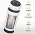 750ml 6+ Premium Wine Chiller - Stainless Steel Wine Bottle Cooler, Vacuum Insulated & Double-Walled - Keeps Wine Cold