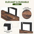 2-Pack Bamworld Floating Shelves for Wall Planters for Indoor Plants Hanging Shelves Plant Holder Wall Decor Plant